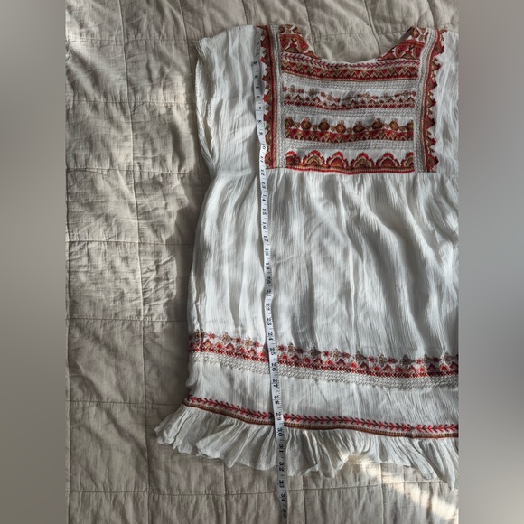 Free People Embroidered Mini Dress - Picture 10 of 11
